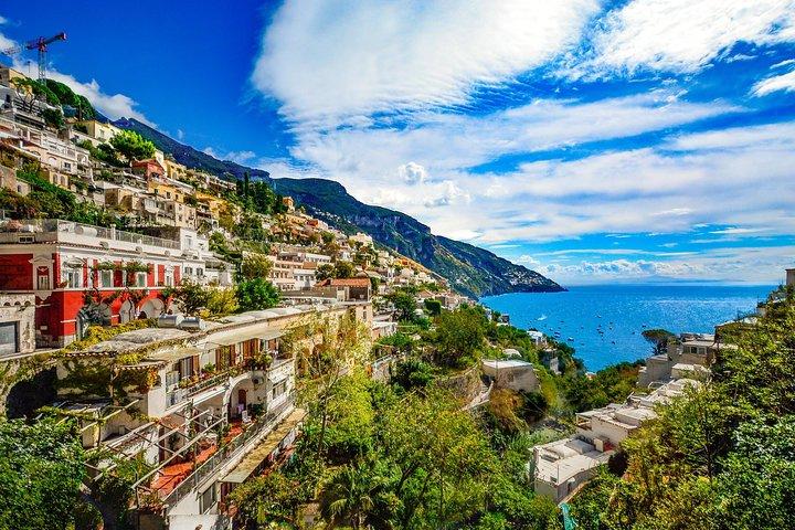 Excursion privée à Pompéi et sur la côte amalfitaine depuis le port de croisière ou l'hôtel de Naples