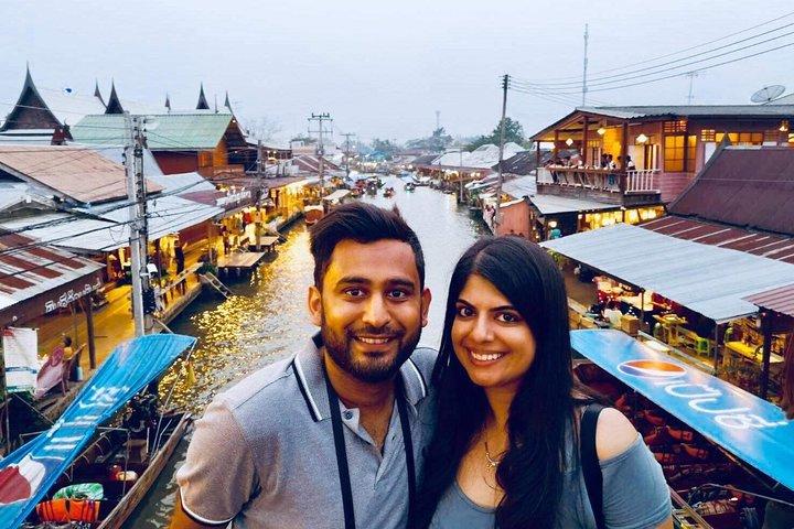 Privat utflykt till Maeklong Railway & Amphawa Floating Markets