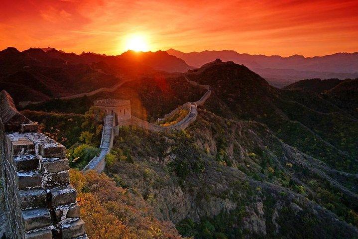 中国北京からの早朝の満月の満月のプライベートツアー