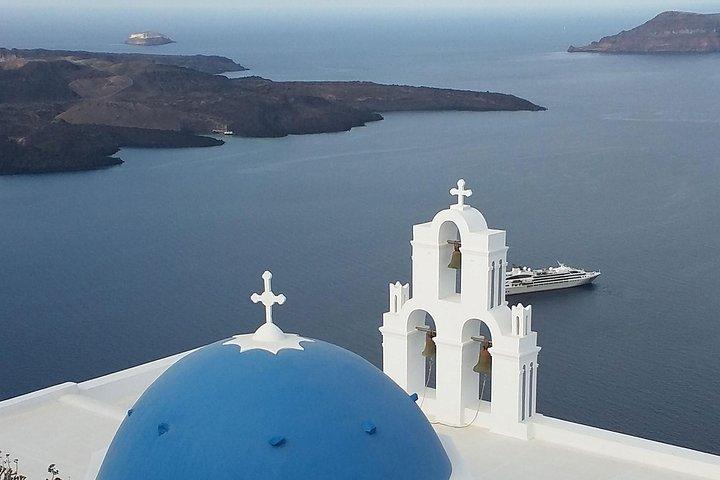 5 horas Santorini Sightseeing Roundtrip