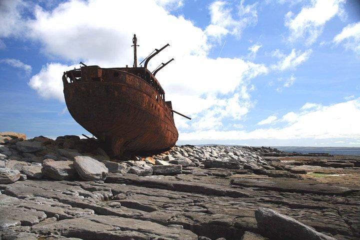 Visite d'une journée de Galway aux îles d'Aran et aux falaises de Moher