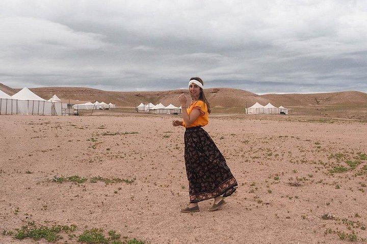 Heldagstur til Agafay-ørkenen og Atlasbjergene fra Marrakech