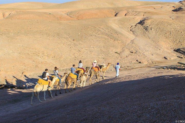 Marrakech : tour delle montagne dell'Atlante ed esperienza in jeep nel deserto di Agafay