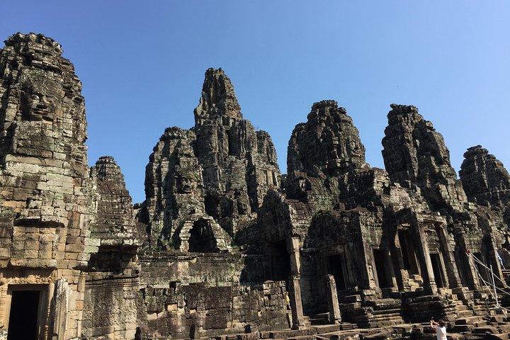 Angkor Wat solopgang små stille templer