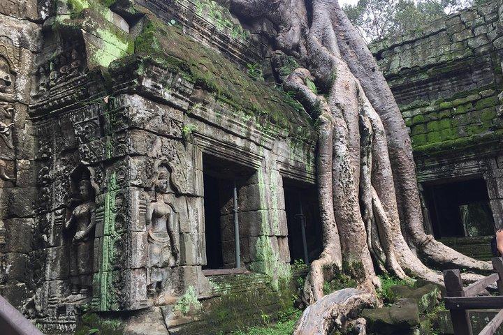 Angkor Wat solopgang små stille templer