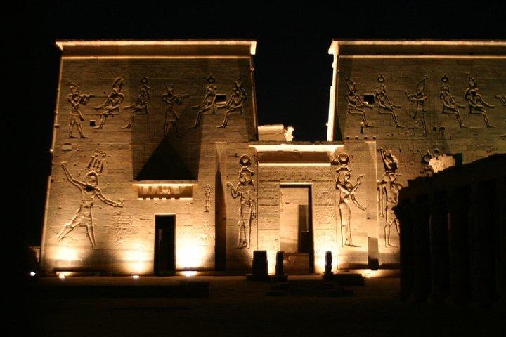 Spettacolo di suoni e luci al Tempio di Philae