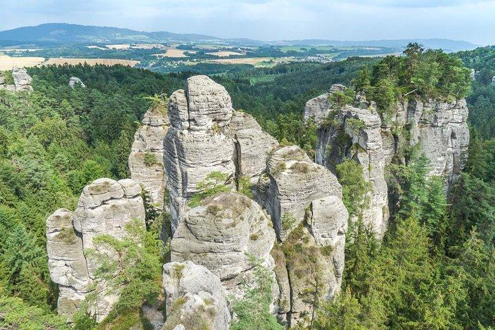 Randonnée privée au paradis de Bohême - une journée au départ de Prague