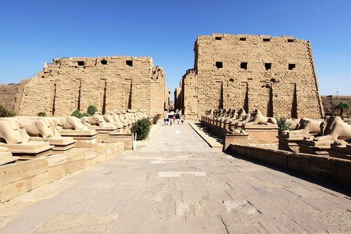 Luxor East Bank, Karnak and Luxor Temples
