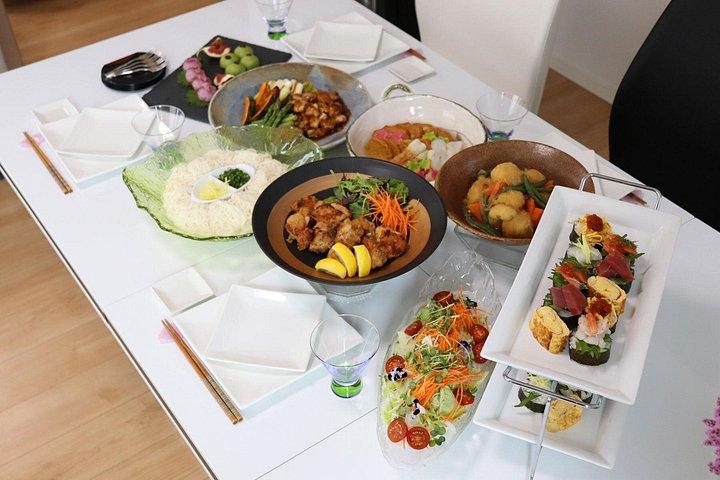 Private Sushi Roll & Japanese Cooking Class with Chef Shiori