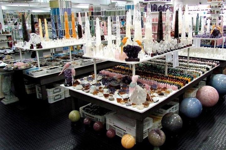Tour de compras de piedras preciosas semipreciosas con recogida y regreso al hotel