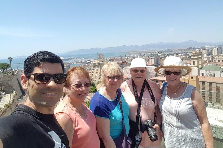 Excursão privada de meio dia pela cidade de Cagliari