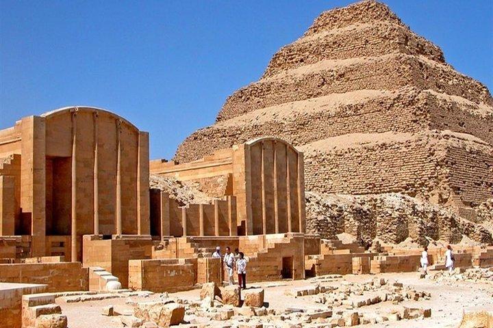 Piramidi di Giza e Memphis e Saqqara e Dahshur del Cairo