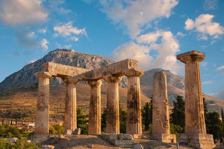 Gita di mezza giornata a Corinto da Atene con biglietti d'ingresso