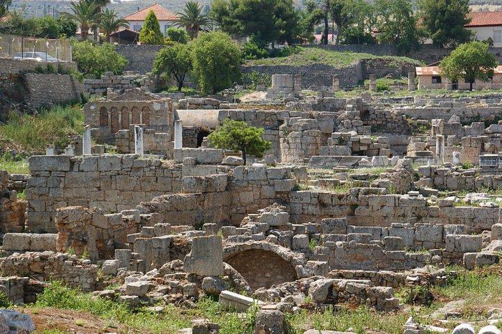 アテネ発コリントス半日観光（入場券付き）