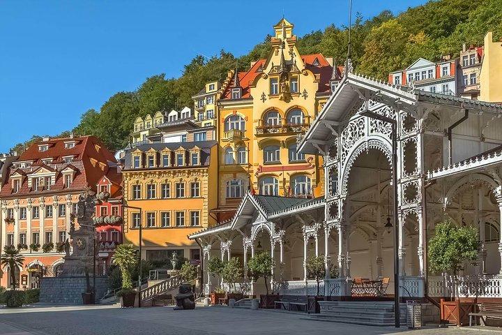 Viaje privado de lujo de un día desde Praga a Karlovy Vary