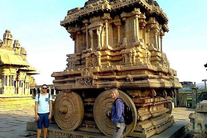 4 dias de excursão de Bangalore a Hampi, Badami, Aihole e Pattadakal