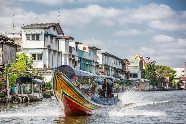 Tour privado: Gran Palacio de medio día y Wat Arun en barco