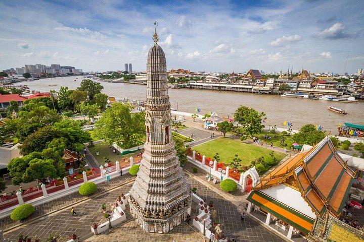 Tour privado: medio día en los canales de Bangkok y Wat Arun
