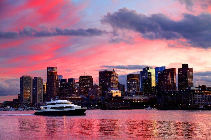 Stadskryssningar Boston 90-minuters solnedgång sightseeingkryssning i Harbor