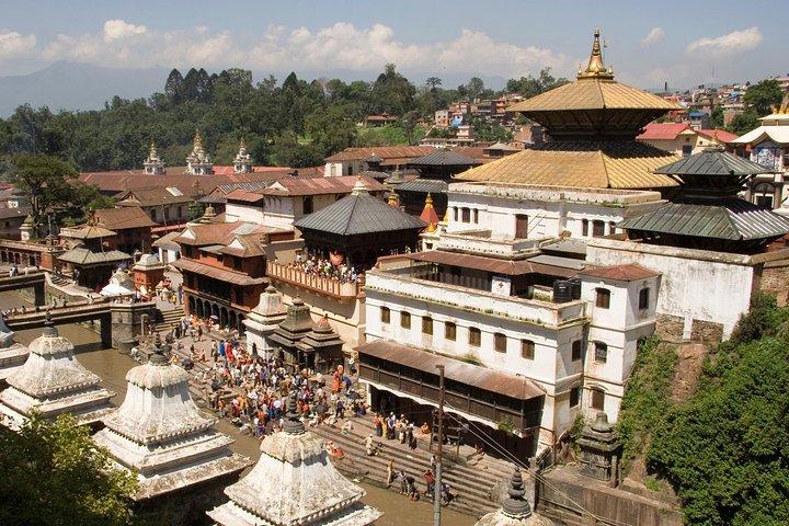 Tour Privado de Día Completo de Pashupatinath Boudhanath Swayambhunath y Kathmandu Darbar Square