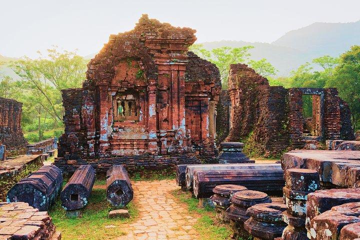Tour del santuario di mio figlio in van e barca da Hoi An