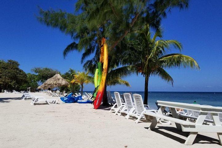 Roatan Beach och Snorkling Break