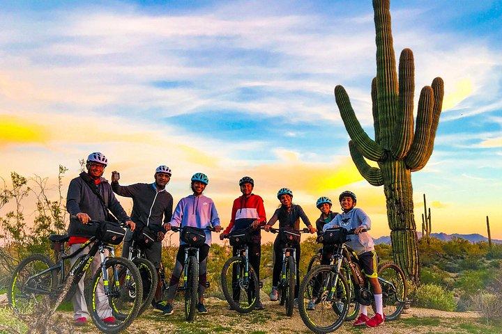 Arizona Desert Geführtes E-Bike Abenteuer