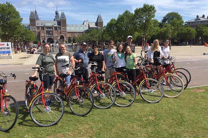 Amsterdam 3 timers cykeltur – live guide En/Fr/De/Nl/Sp