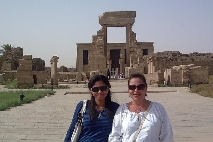 Dandera temple and Abydos temple from Luxor