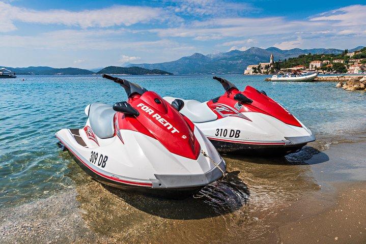 ドゥブロヴニクバイシーを探索する-JET SKI Yamaha VX 1、4または8時間をレンタル