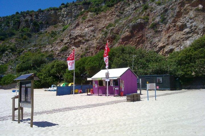 Día familiar en la playa en la región de Lisboa - Setúbal