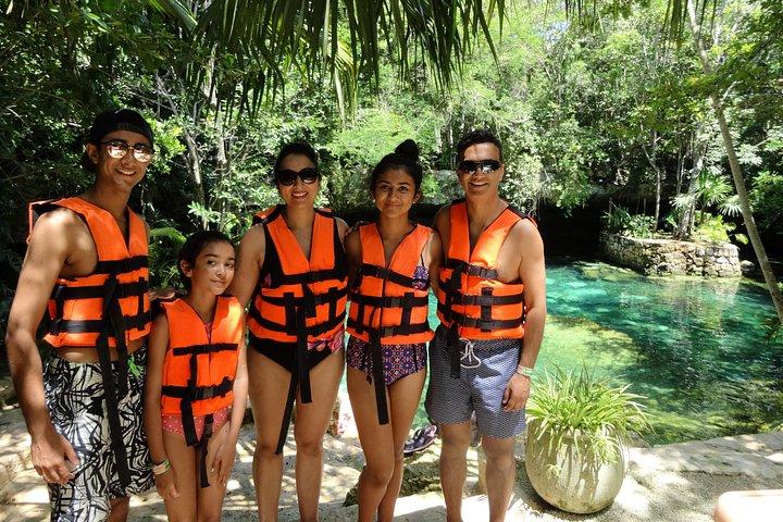 4 Different Cenotes & Beach from Playa del Carmen