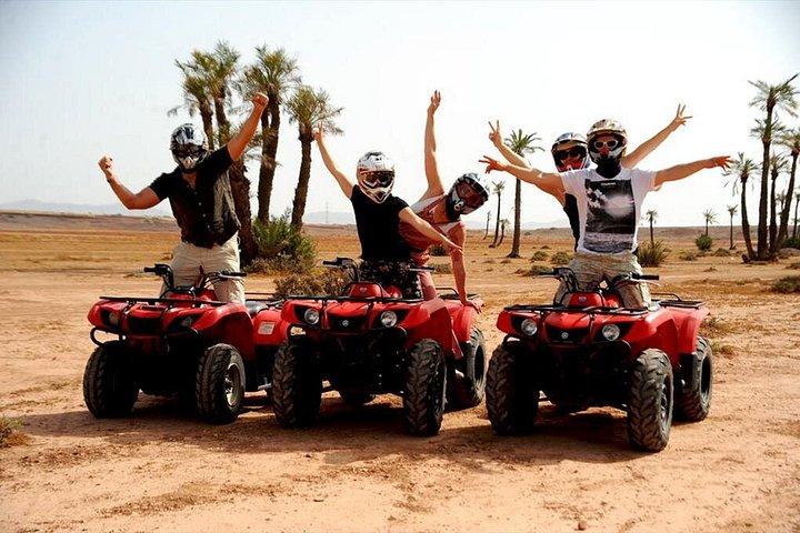 Ørkeneventyr på quad-bike fra Marrakech Palmerai