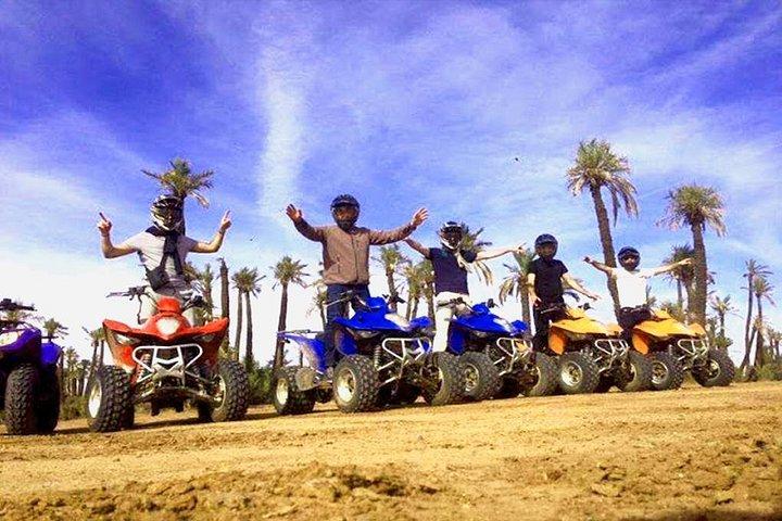 Ørkeneventyr på quad-bike fra Marrakech Palmerai
