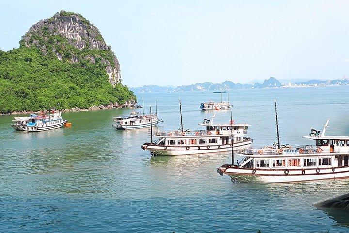 2 dage om natten på Aura Cruise Cruise Ha Long