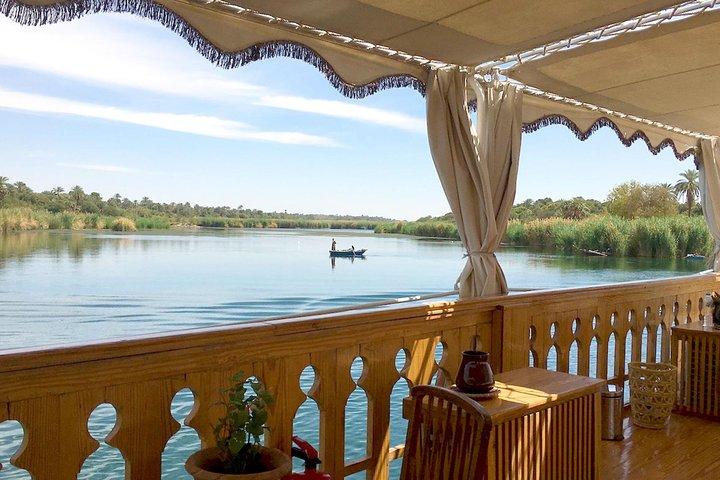 8 jours Egypte Nile Dahabiya voyage package de Louxor à Louxor