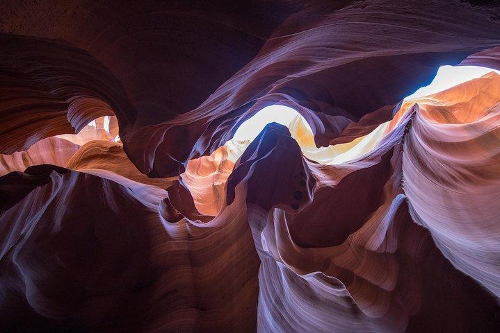 Visite privée d'une nuit à Antelope Canyon, Horseshoe Bend Zion au départ de Las Vegas