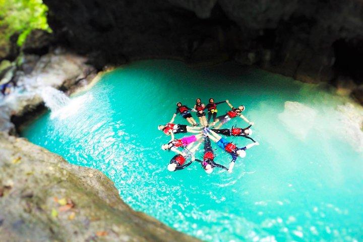 Canyoneering i Kawasan Badian-tur med frokost og transport