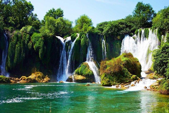 Bezoek de Kravice-watervallen