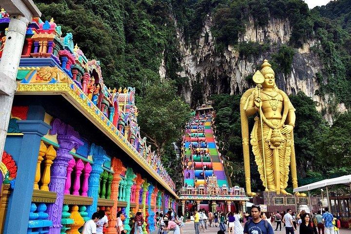 Escursione a terra a Port Klang: grotte di Batu, artigianato e cascate di Kanching