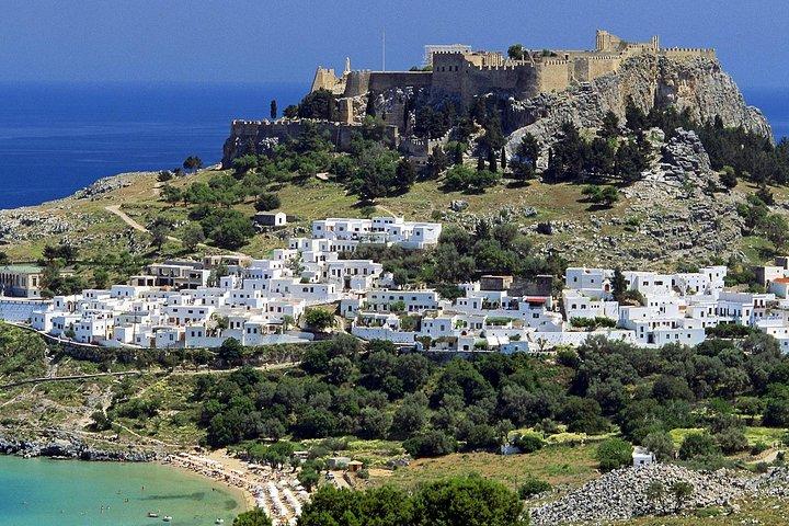 Ontspanningsreis in het dorp Lindos