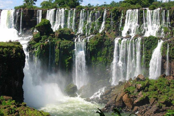 Brasilianska sidan av Iguassu Falls och Itaipu Dam Full Day Sightseeing Tour från Puerto Iguazú