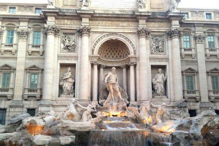 Tour a piedi di Roma Max 6 persone: Pantheon, Fontana di Trevi, Gelato