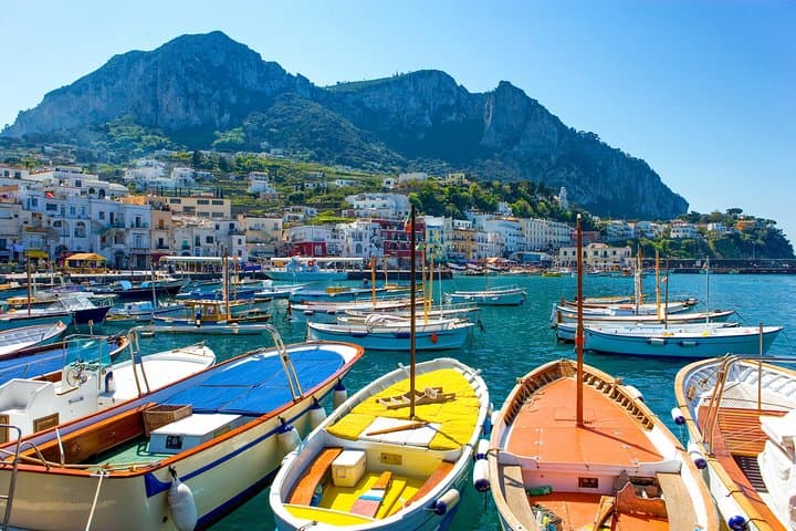 Naples to Capri Private Boat Excursion