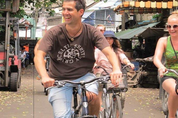 Bangkok fiets- en boottocht: 5 uur avontuur