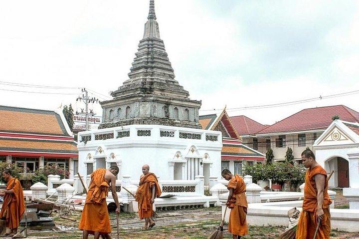 Bangkok fiets- en boottocht: 5 uur avontuur