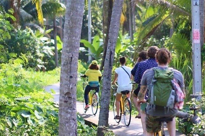 Tour en bicicleta y barco por Bangkok: 5 horas de aventura