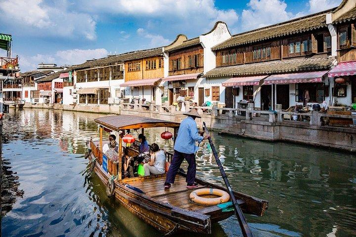 Fra Shanghai: Zhujiajiao Water Town og Qibao Ancient Town
