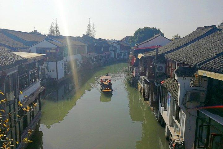Fra Shanghai: Zhujiajiao Water Town og Qibao Ancient Town