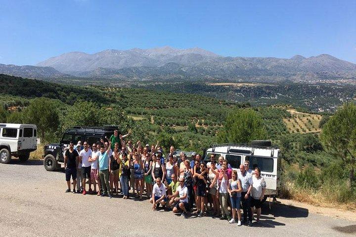 Kreta Off-Road & Smags Safari: Vin, olivenolie og bjergliv